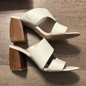 Louise et Cie Cream Sandals
